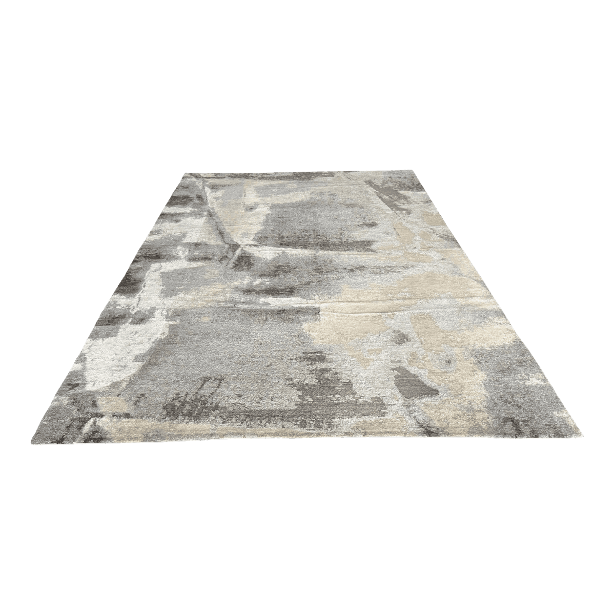 8ft 2in × 14ft 5in Caviar "Day Dream Collection" Banana + Wool Area Rug - Thumbnail 2