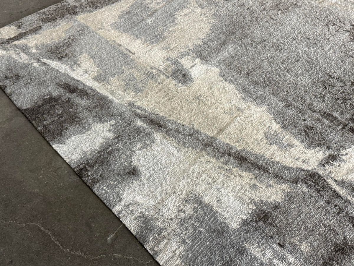 8ft 2in × 14ft 5in Caviar "Day Dream Collection" Banana + Wool Area Rug - Thumbnail 7