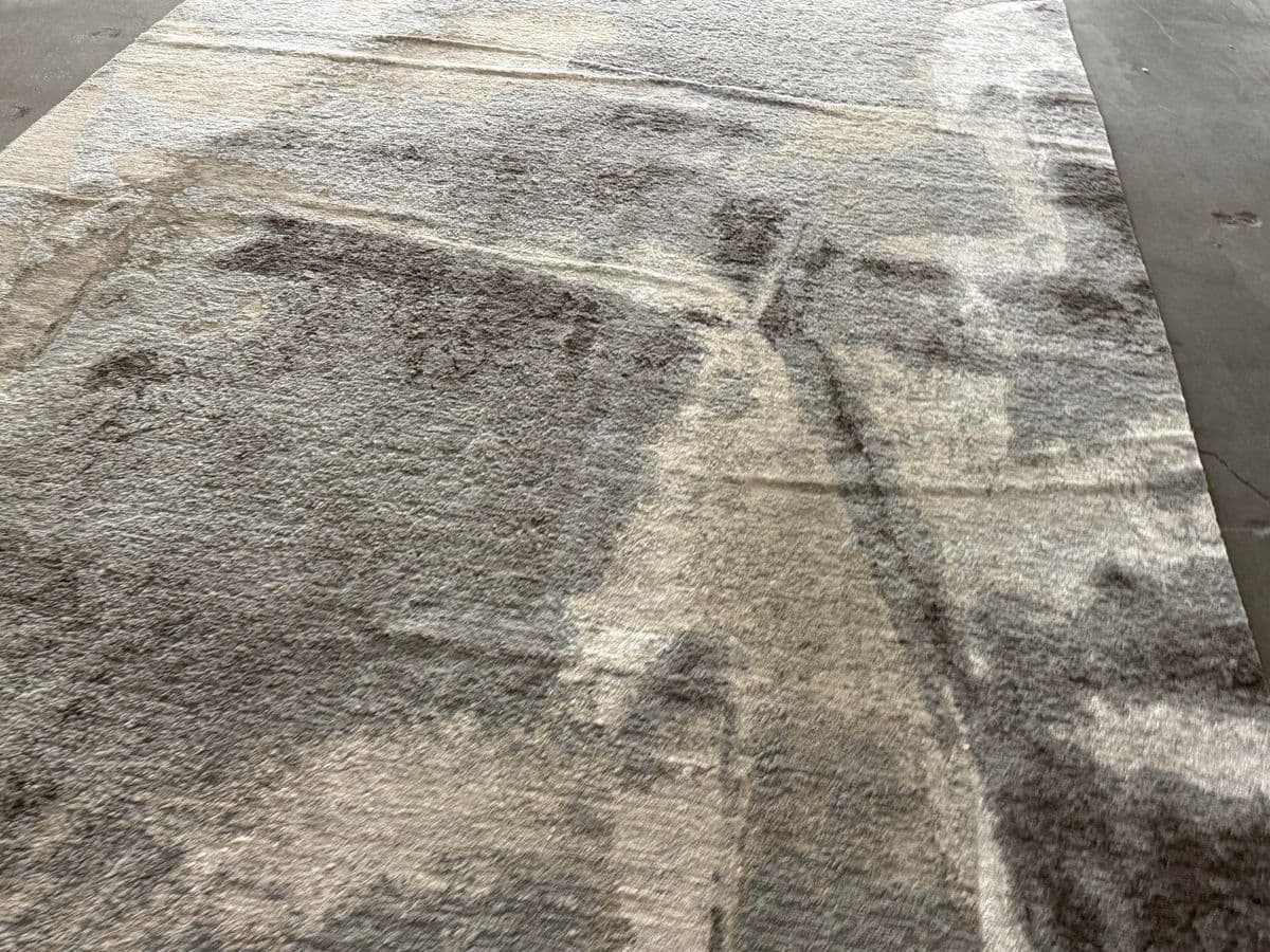 8ft 2in × 14ft 5in Caviar "Day Dream Collection" Banana + Wool Area Rug - Thumbnail 11