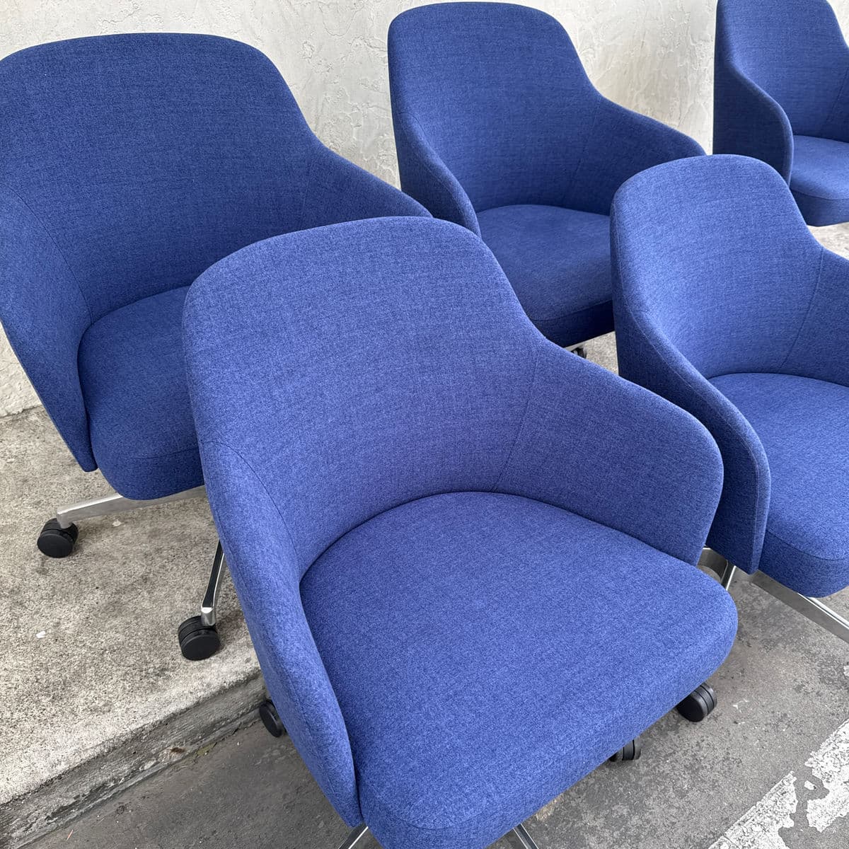 Steelcase for West Elm Sterling Conference Office Chairs, Set of Four - Thumbnail 13