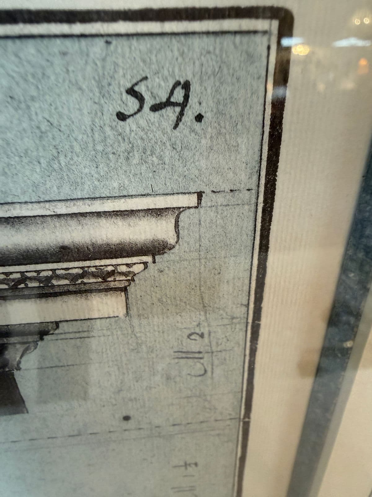 Architectural Corinthian Capital Print, Framed - Thumbnail 6