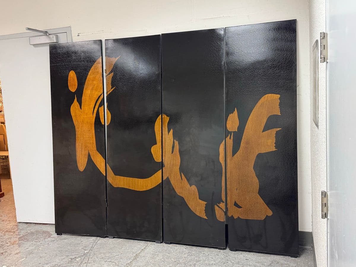 Shiryu Morita "Dragon Knows Dragon" Four Panel Screen - Thumbnail 3