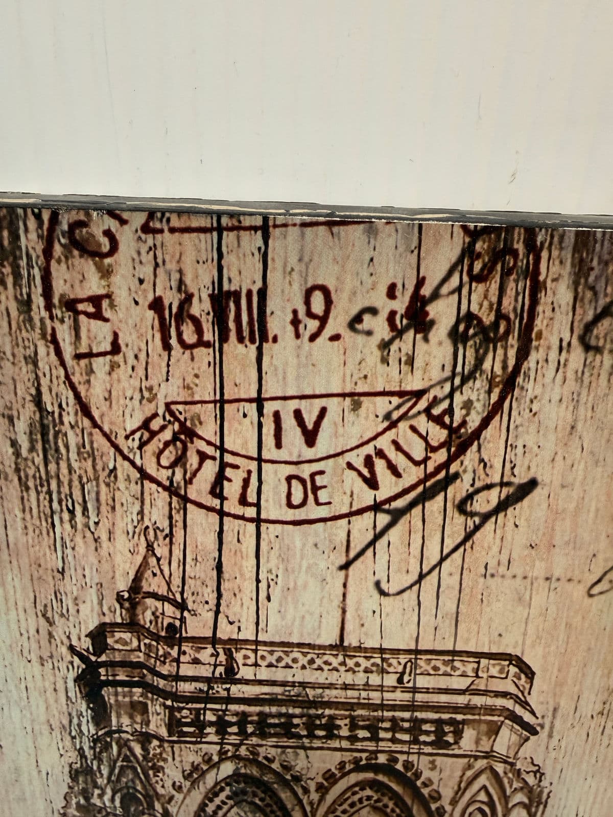 Castellammare Home Accents Notre Dame Wood Panel - Thumbnail 13