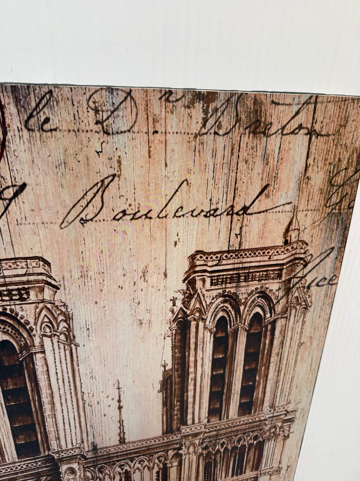 Castellammare Home Accents Notre Dame Wood Panel - Thumbnail 7