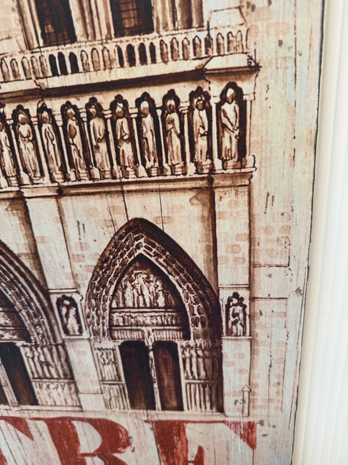 Castellammare Home Accents Notre Dame Wood Panel - Thumbnail 12