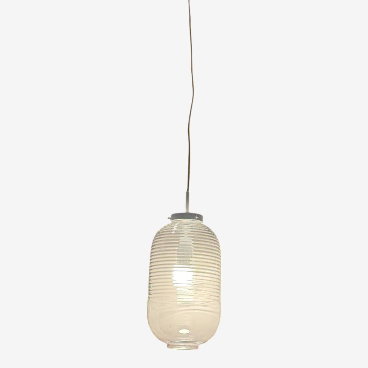 New Bomma Lantern Pendant, White - Image 1