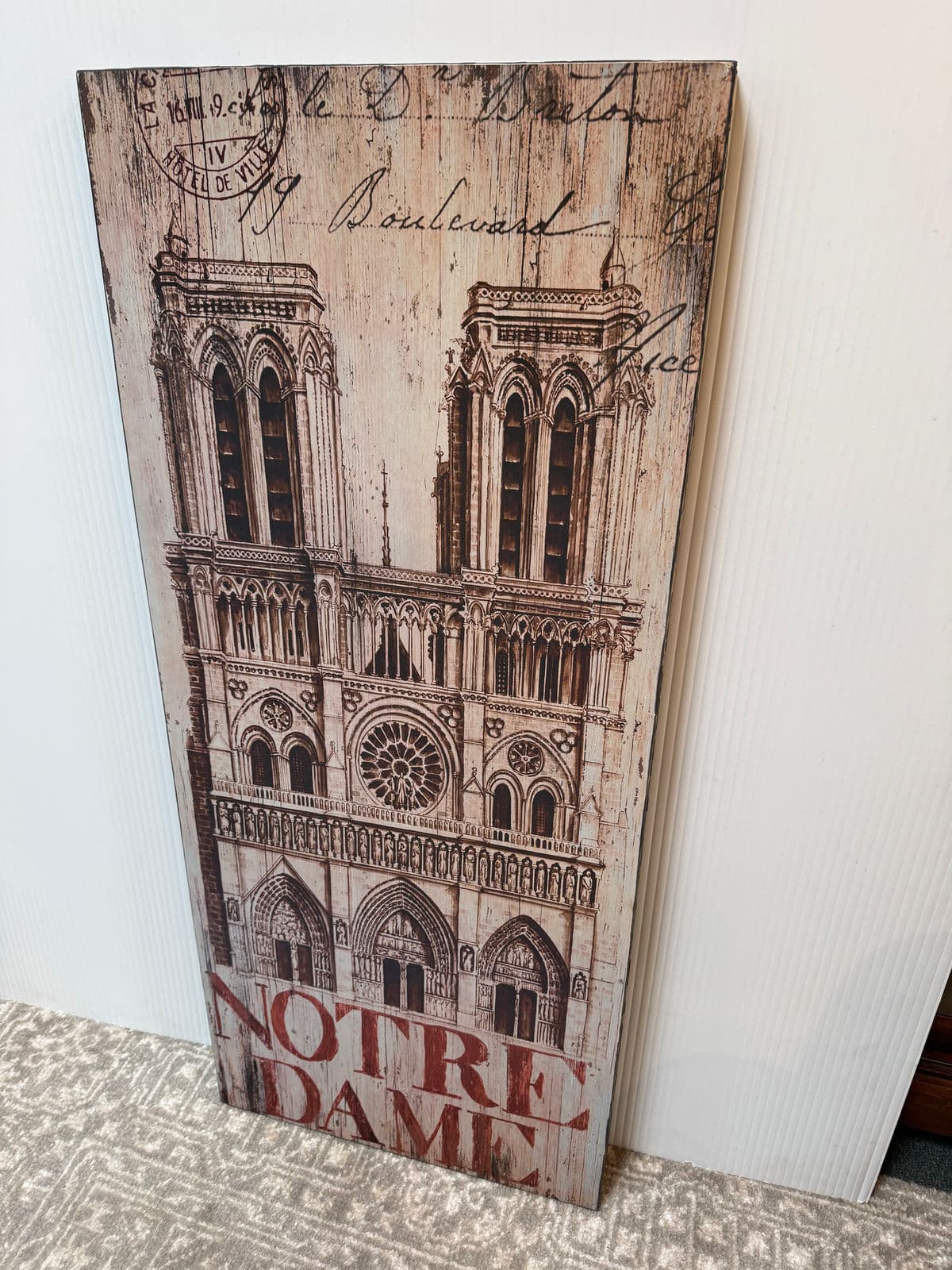 Castellammare Home Accents Notre Dame Wood Panel - Thumbnail 10