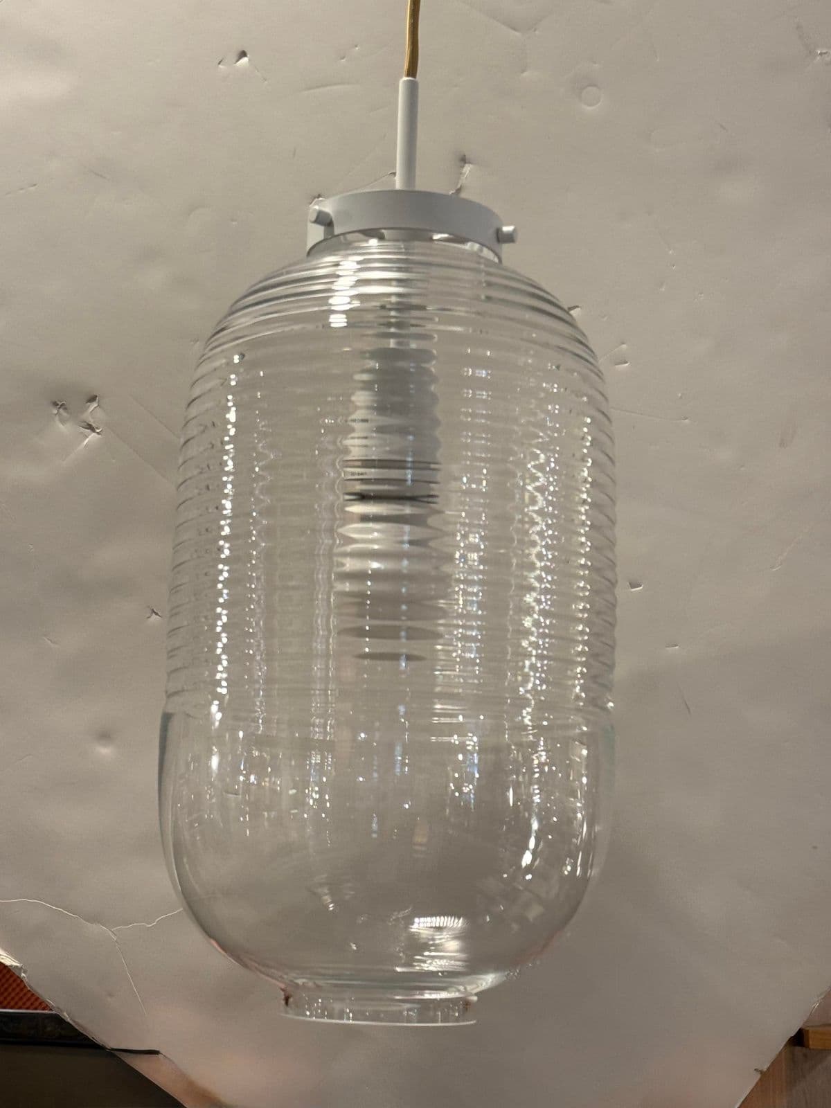 New Bomma Lantern Pendant, White - Thumbnail 6