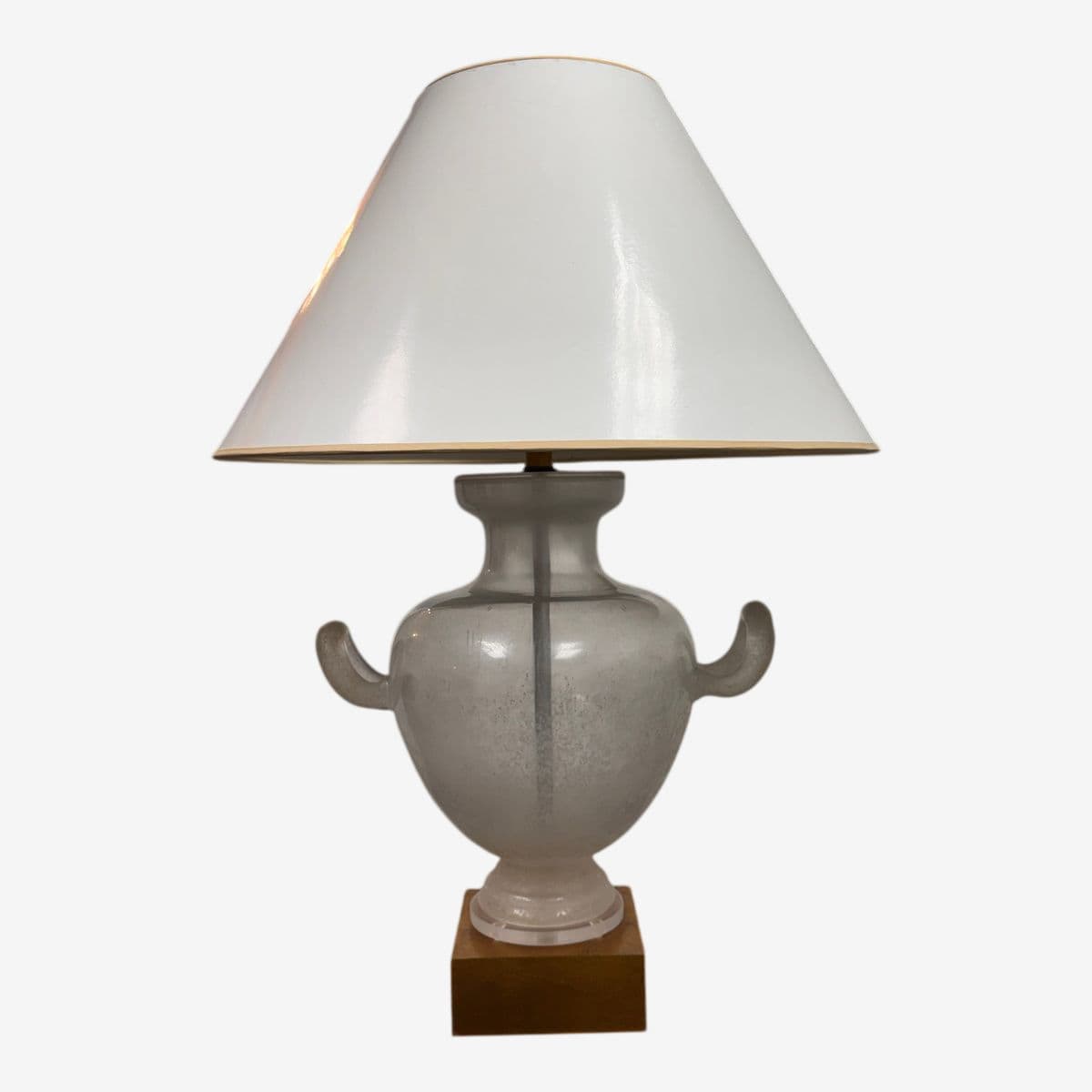 Odada Seguso Glass Vase Table Lamp - Image 1