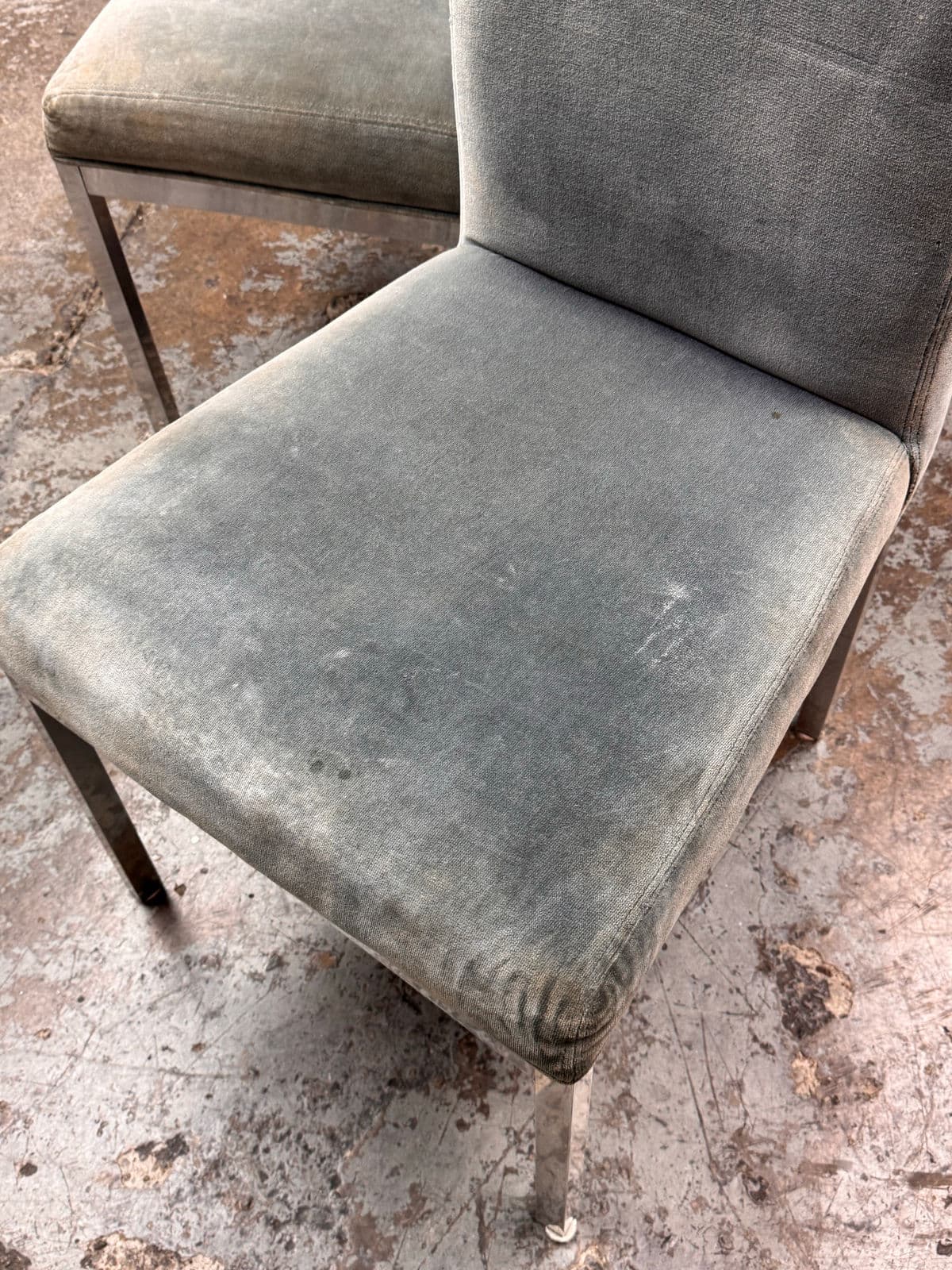 Circa 1970's Milo Baughman for D. I. A. Dining Chairs, Set of Six - Thumbnail 12