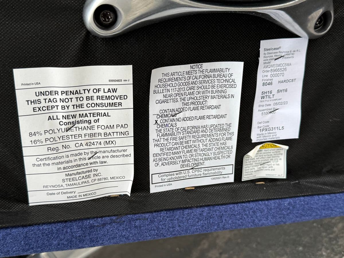 Steelcase for West Elm Sterling Conference Office Chairs, Set of Six - Thumbnail 5