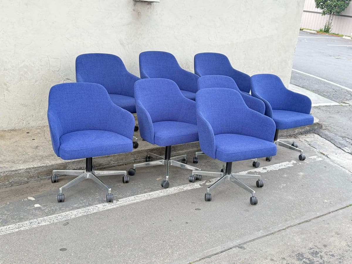 Steelcase for West Elm Sterling Conference Office Chairs, Set of Four - Thumbnail 9