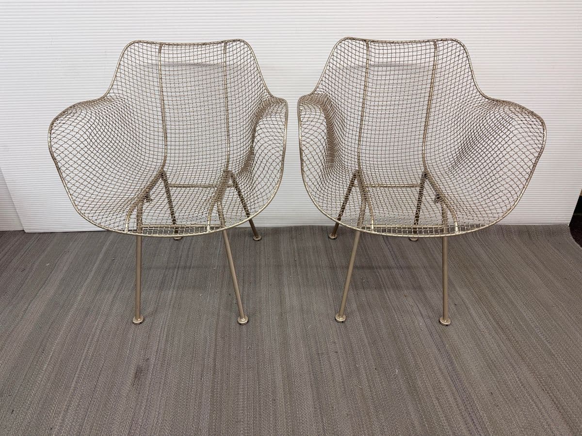 Russell Woodard Sculptura Lounge Chairs, Pair - Thumbnail 4