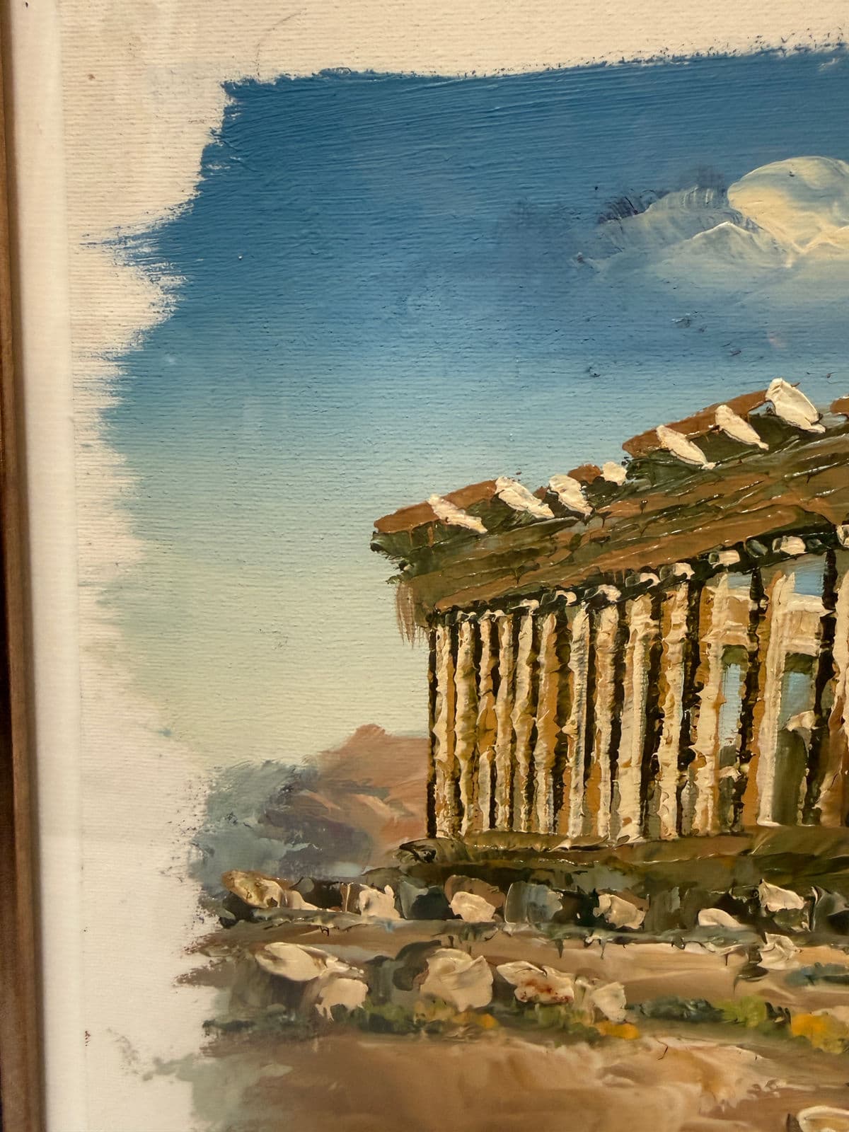 Greek Artwork of the Parthenon, Signed - Thumbnail 10