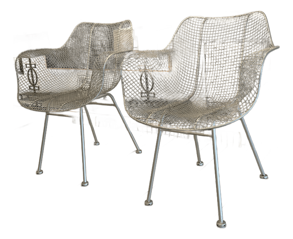 Russell Woodard Sculptura Lounge Chairs, Pair - Thumbnail 2