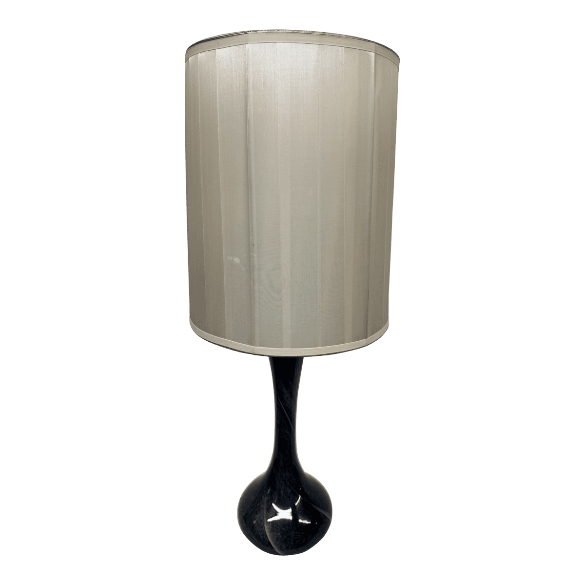 Long Neck Deep Blue Table Lamp - Thumbnail 2