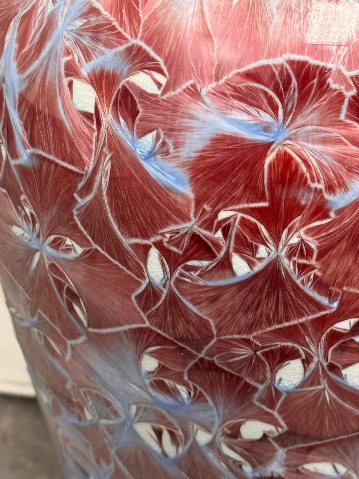 Honshin Fine Art Crystalline Glazing Porcelain Vase - Thumbnail 13