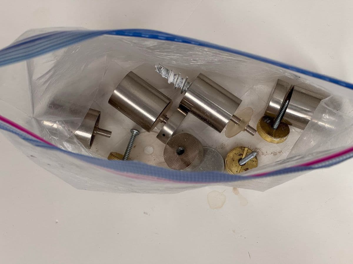 Palomas Painted Glass Panel Wall Art - Thumbnail 13