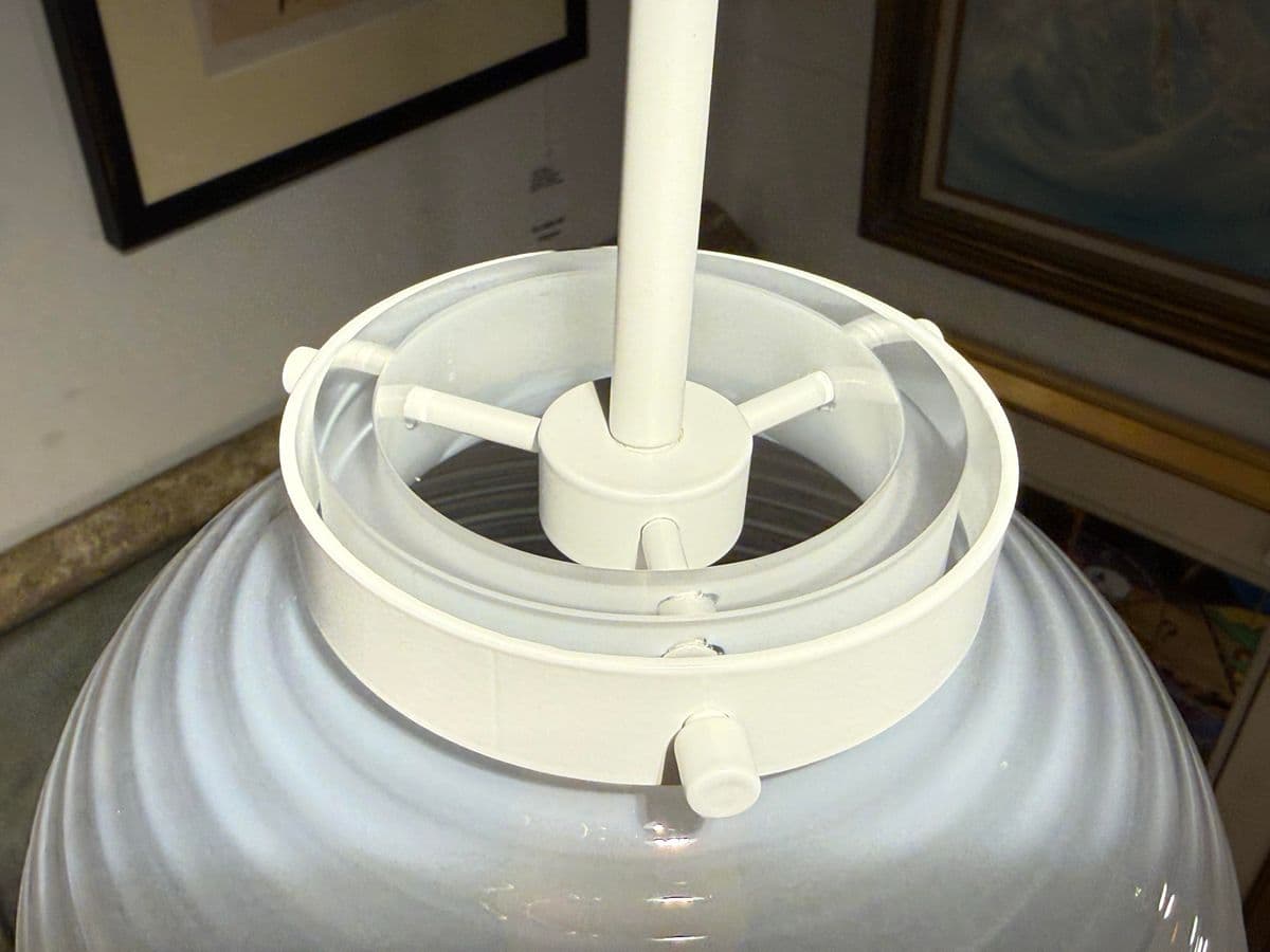 New Bomma Lantern Pendant, White - Thumbnail 9