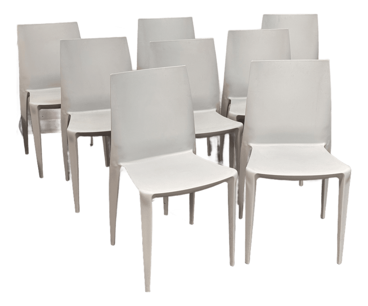 Mario Bellini for Heller Side Chairs, Set of Eight - Thumbnail 2