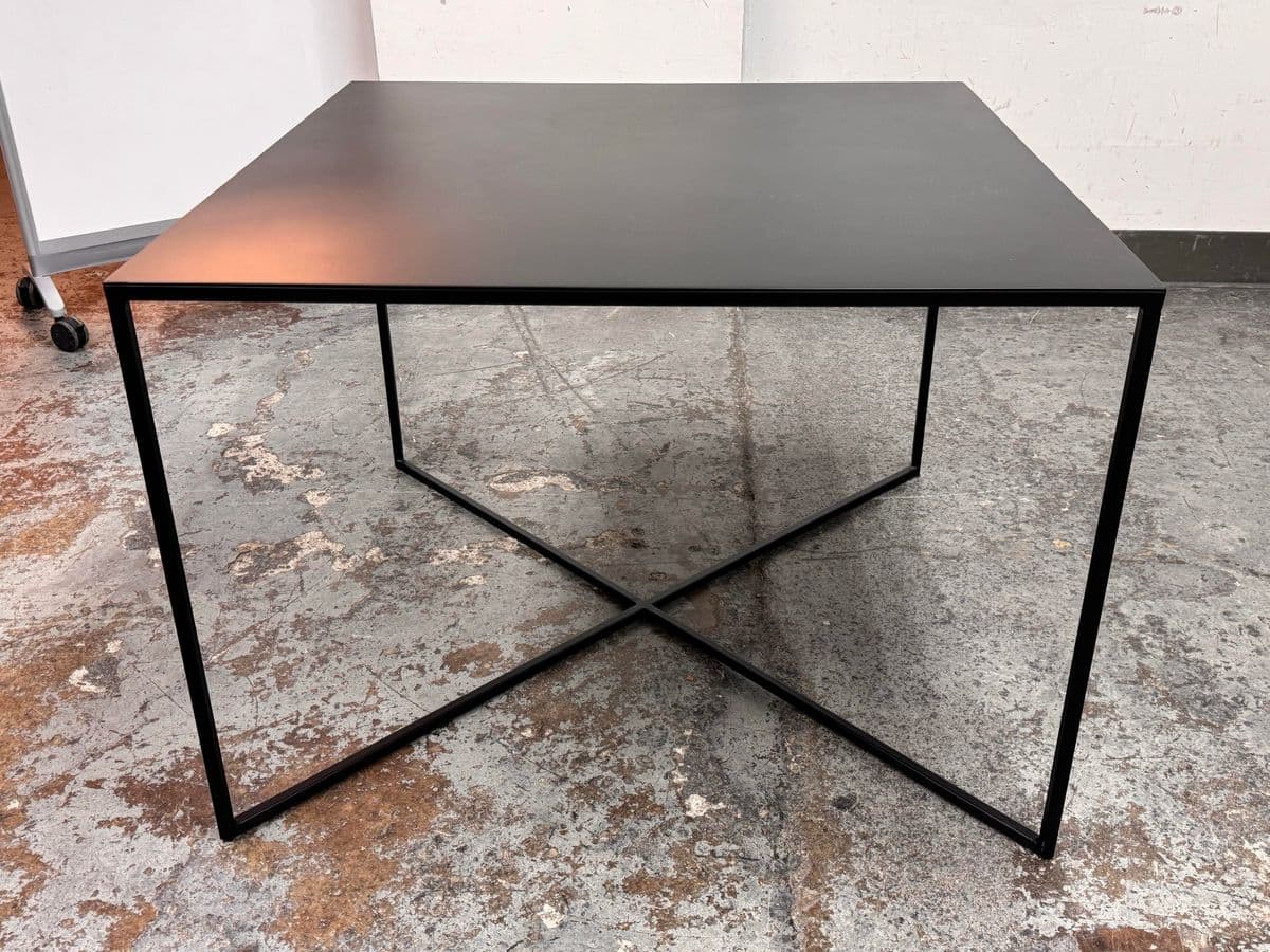 Caravane French Custom Metal Dining Table - Thumbnail 4