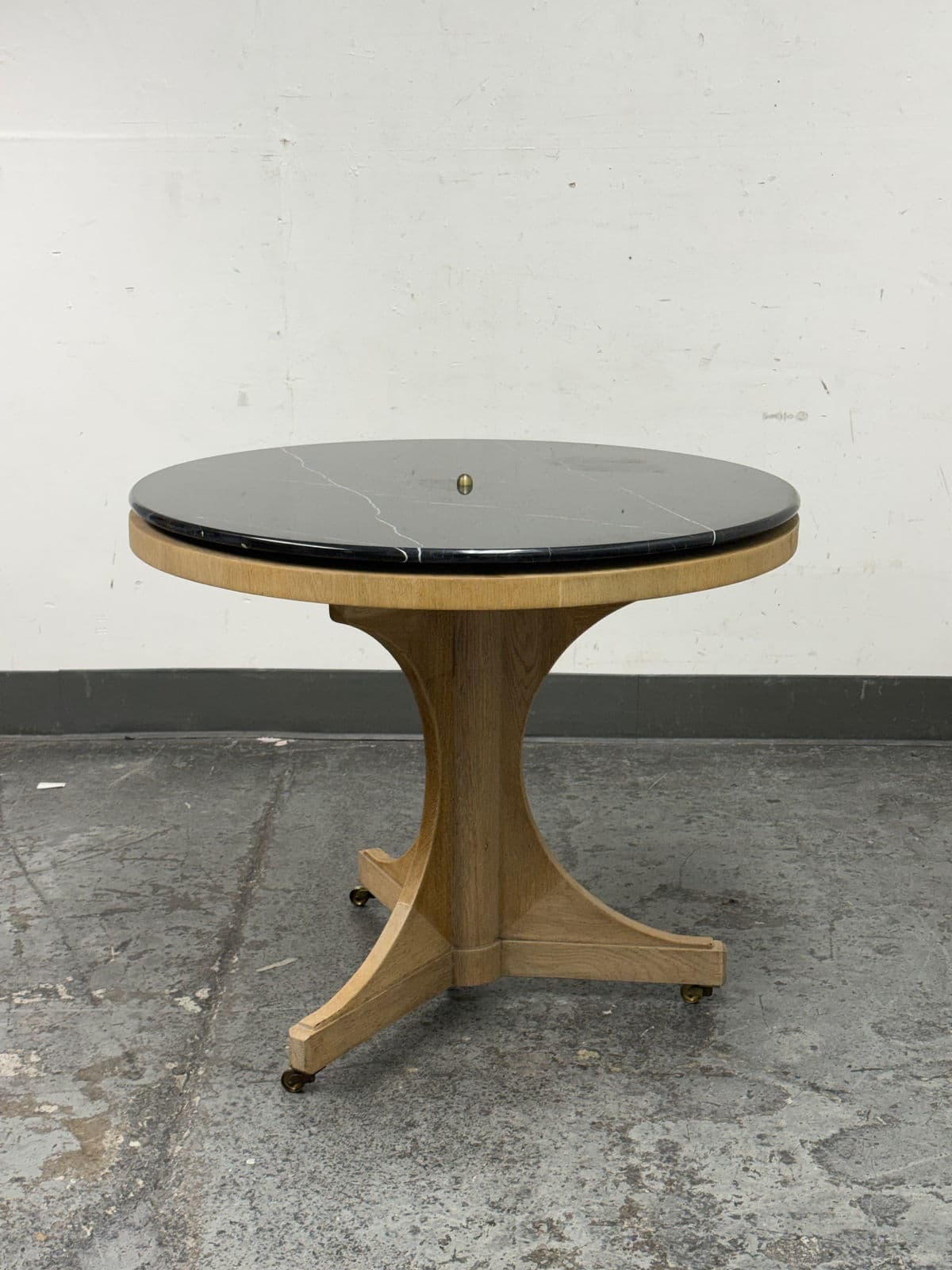 Bobo Intriguing Objects Regency Style Marble Side Table - Thumbnail 4