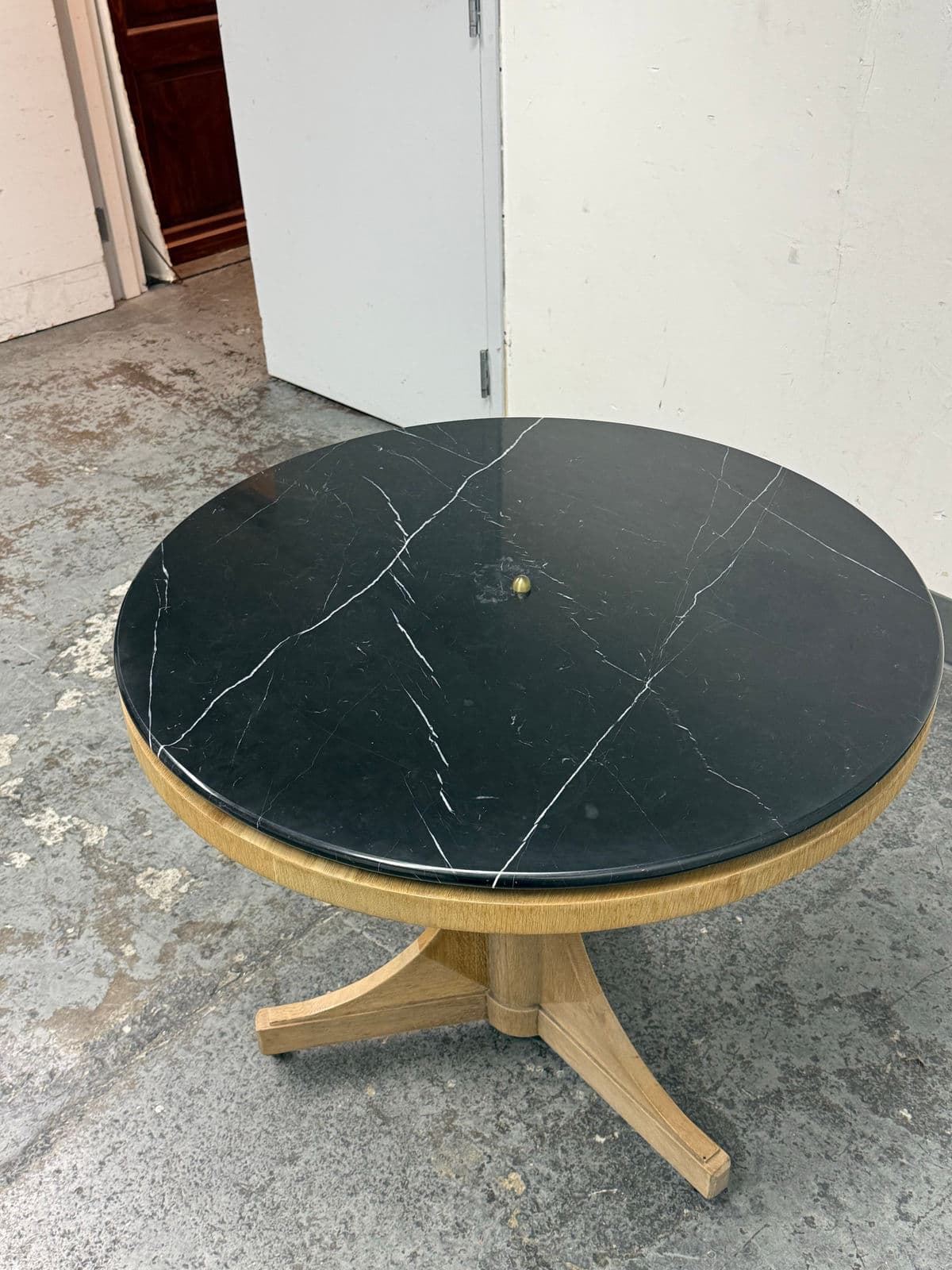 Bobo Intriguing Objects Regency Style Marble Side Table - Thumbnail 6