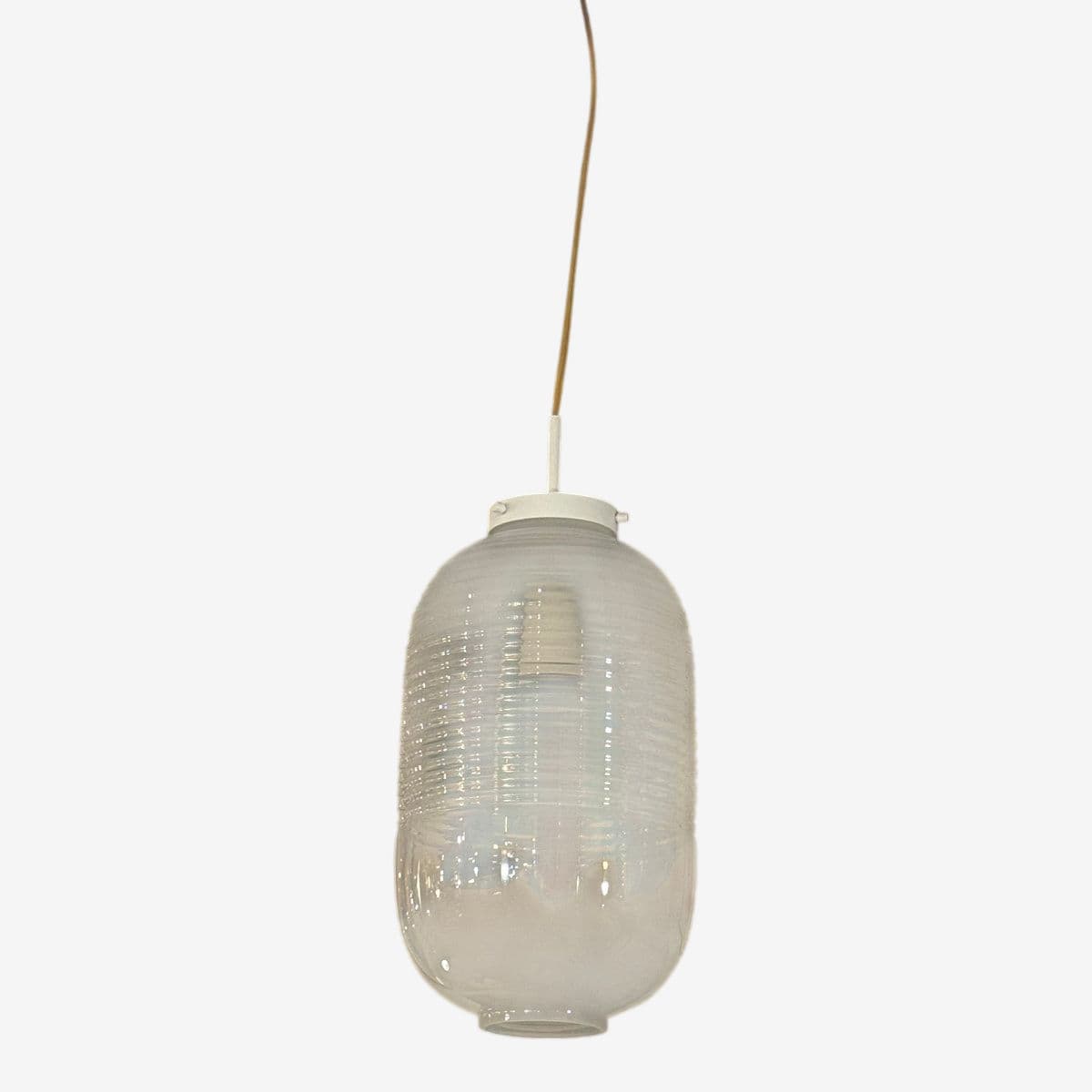 New Bomma Lantern Pendant, White - Image 1