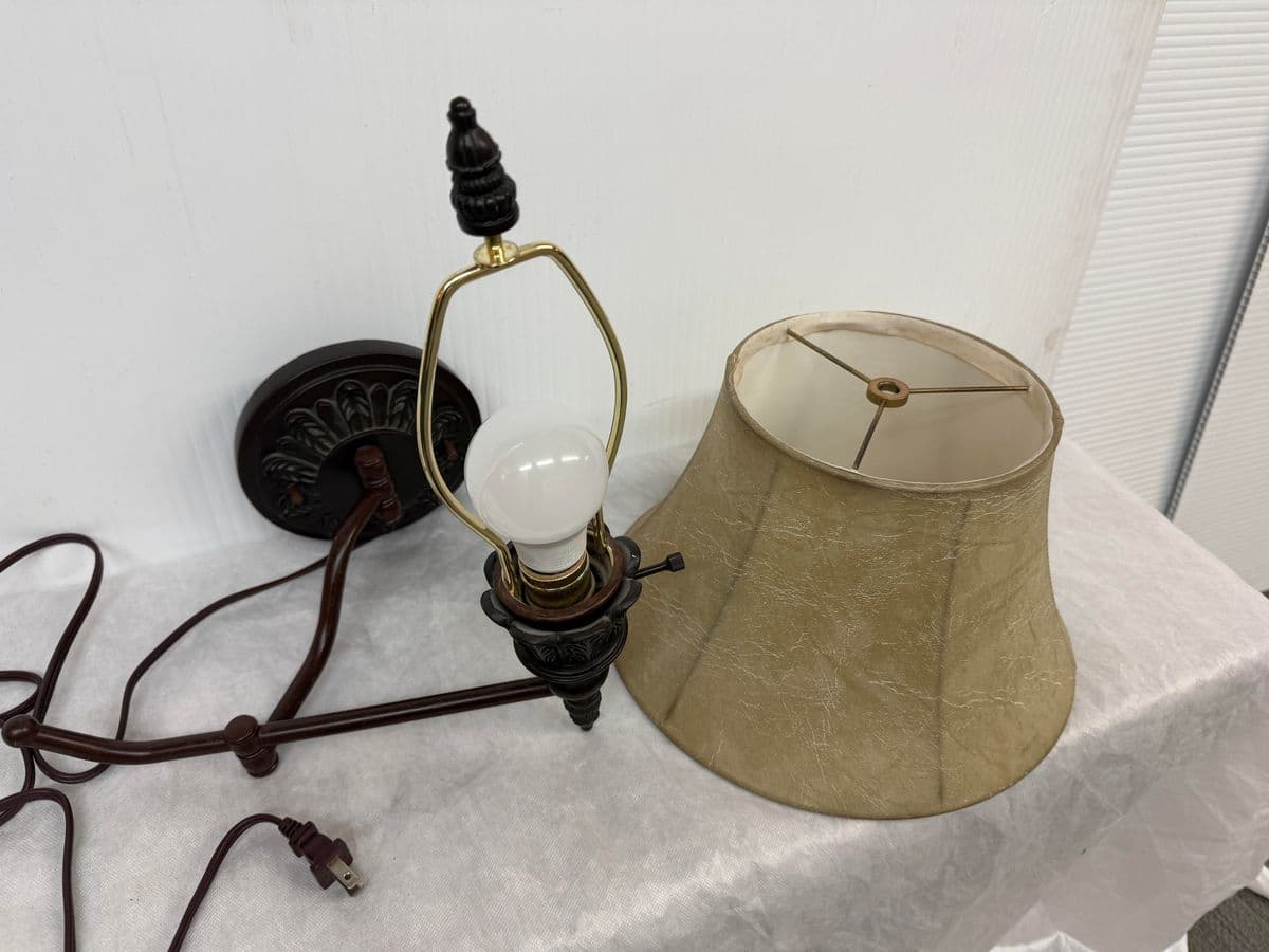 Barnes & Ivy French Rustic Swing Arm Sconces, Pair - Thumbnail 4