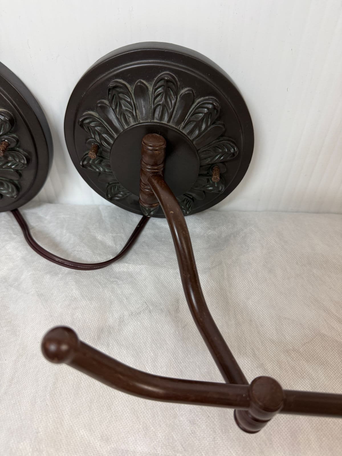 Barnes & Ivy French Rustic Swing Arm Sconces, Pair - Thumbnail 8