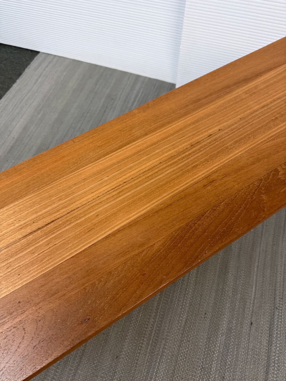 Rustic Modern Reclaimed Teak Bench - Thumbnail 9