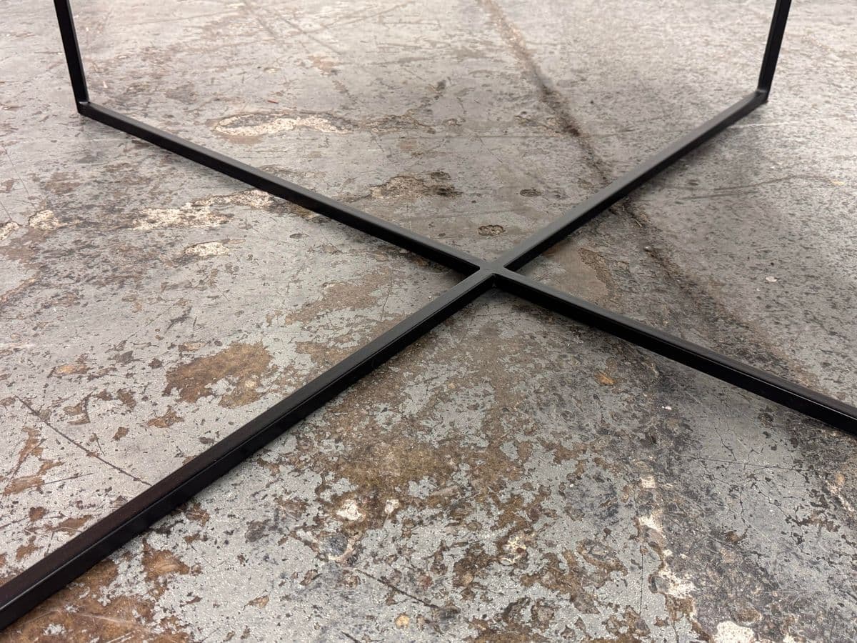 Caravane French Custom Metal Dining Table - Thumbnail 11