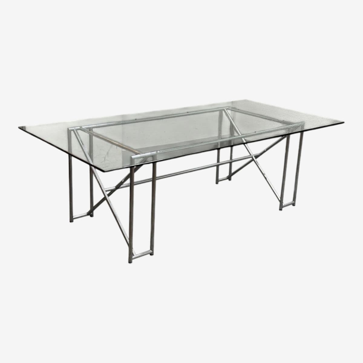 Eileen Gray Double X Dining Table - Image 1
