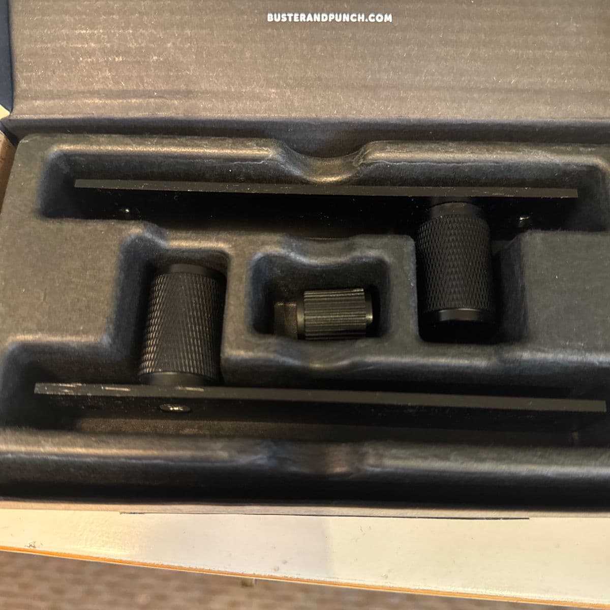 Buster + Punch Furniture Knob Plates, Black - Thumbnail 13