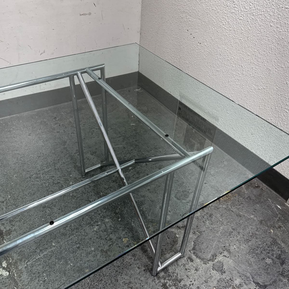 Eileen Gray Double X Dining Table - Thumbnail 12