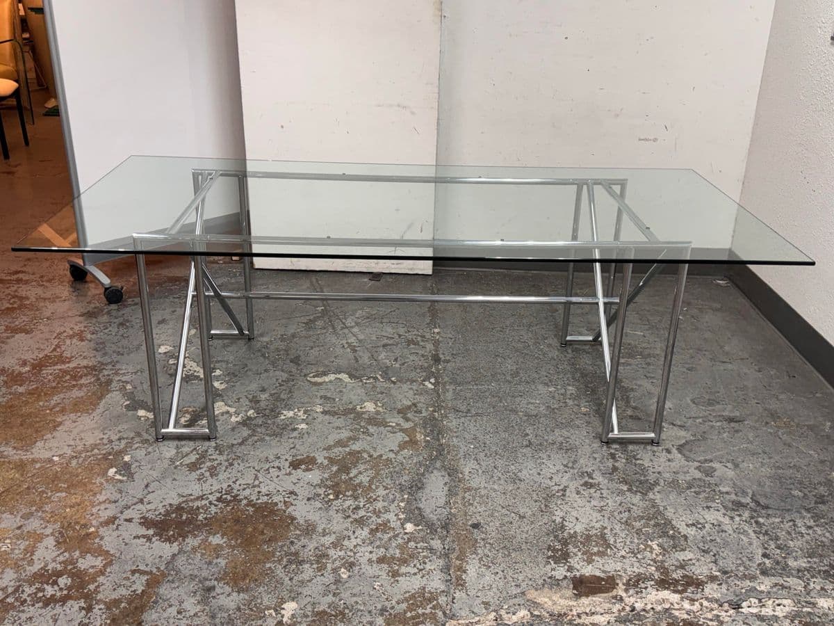 Eileen Gray Double X Dining Table - Thumbnail 3