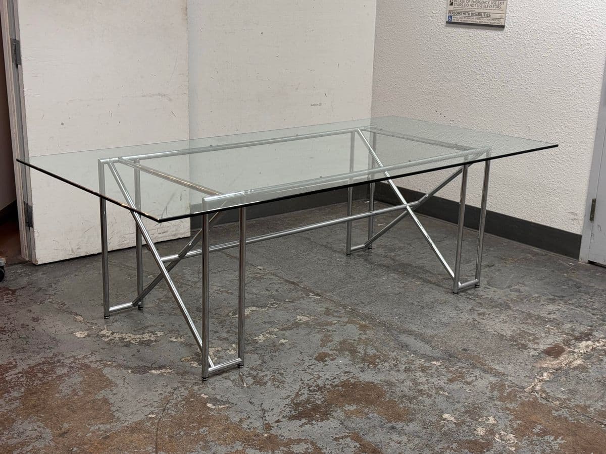 Eileen Gray Double X Dining Table - Thumbnail 11