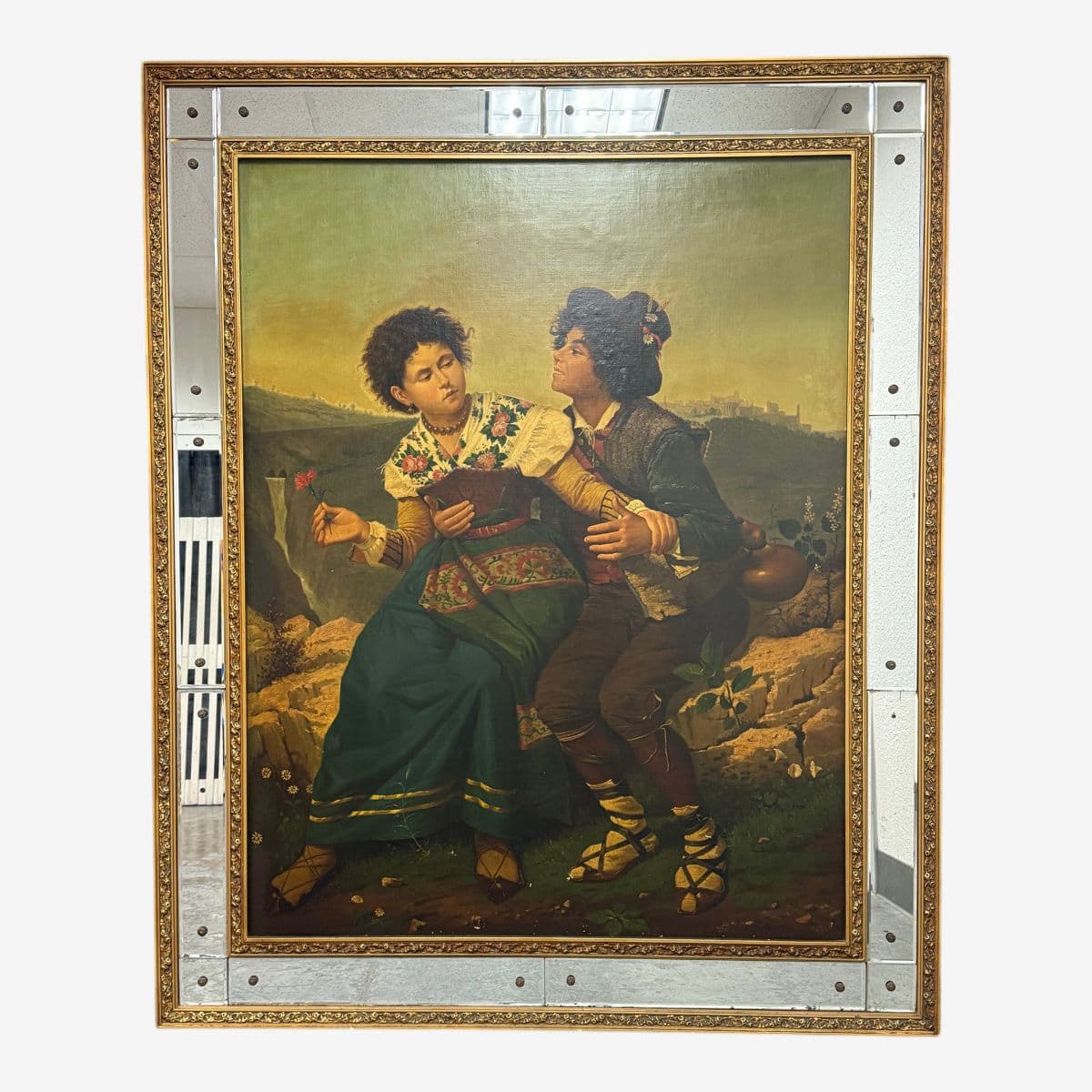 Circa 1875 Filippo Indoni “On the Road to the Market" - Image 1