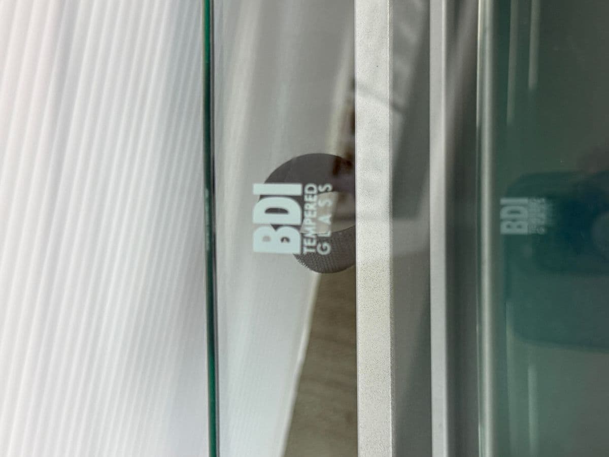 Bdi Contemporary Glass & Metal Tv Stand/Console - Thumbnail 8