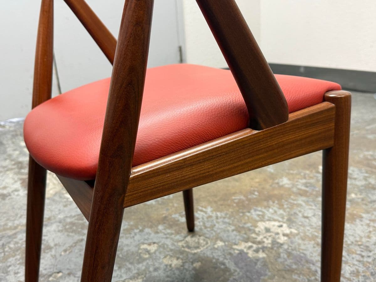 Mid 20th Century Kai Kristiansen for Mobler Dining Chairs, Set of Eight - Thumbnail 12