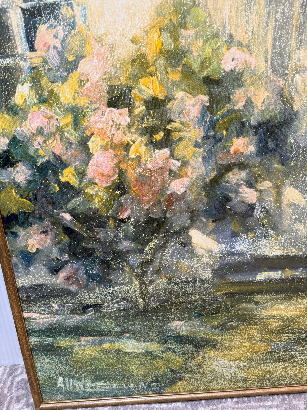 Reproduction Painting "At the Doorway", Framed - Thumbnail 4