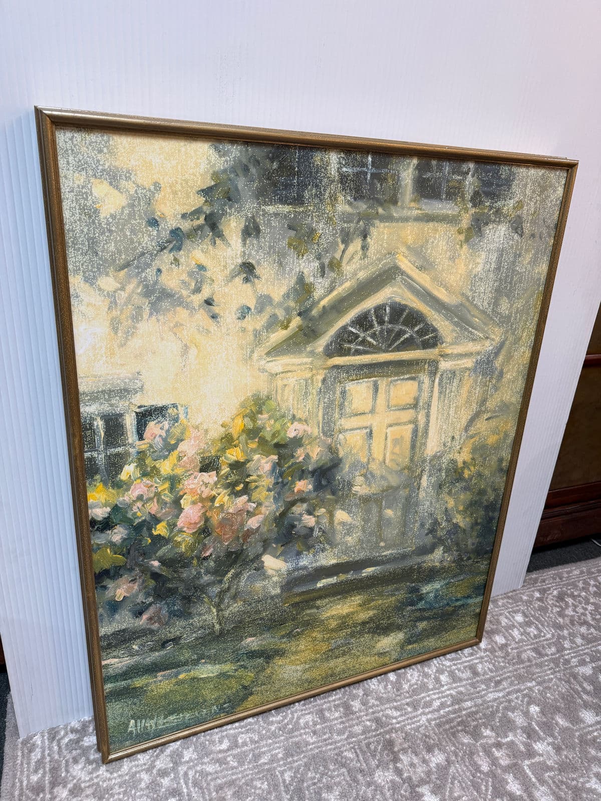 Reproduction Painting "At the Doorway", Framed - Thumbnail 3