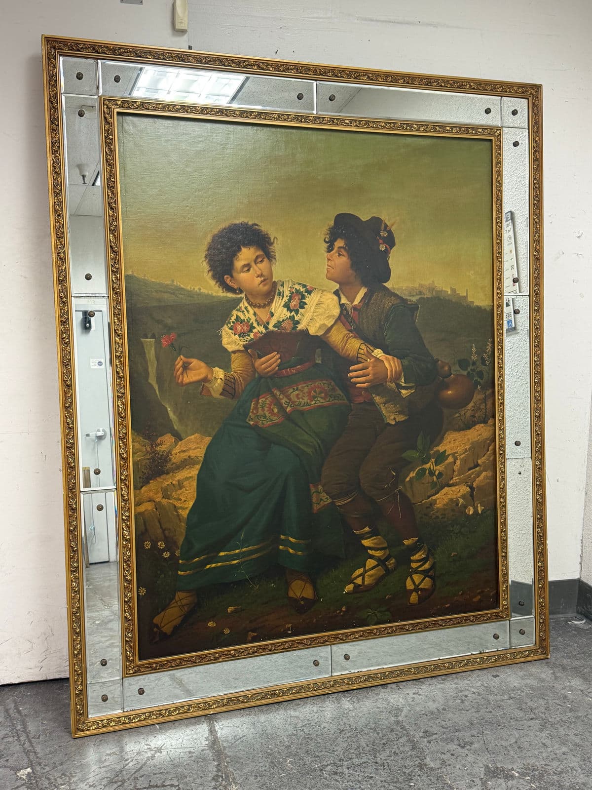 Circa 1875 Filippo Indoni “On the Road to the Market" - Thumbnail 3