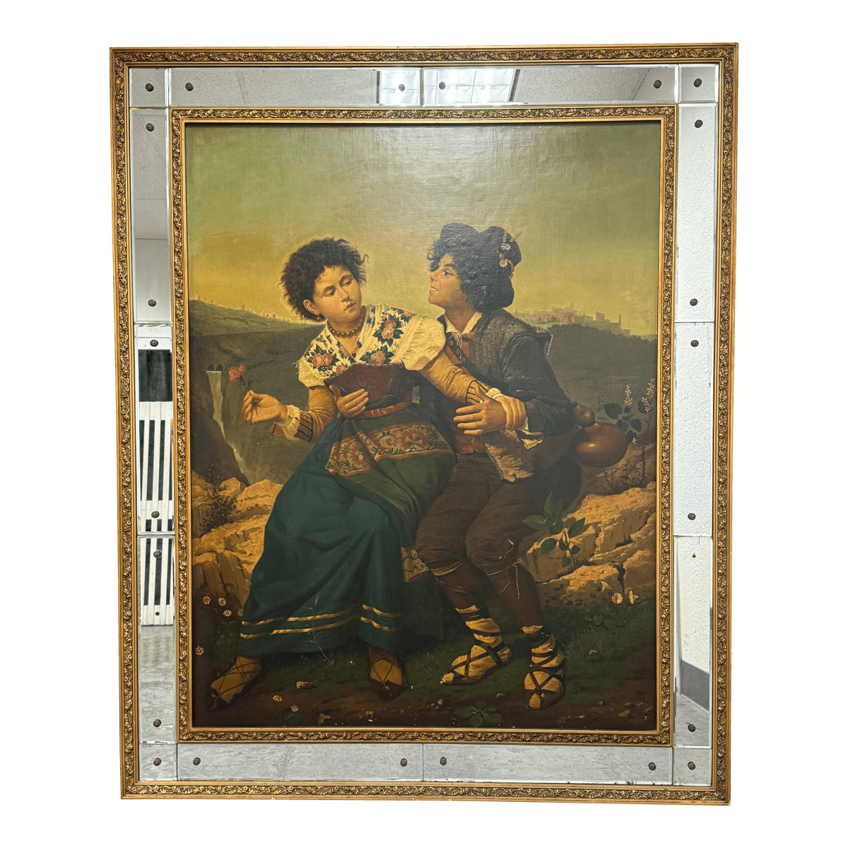 Circa 1875 Filippo Indoni “On the Road to the Market" - Thumbnail 2