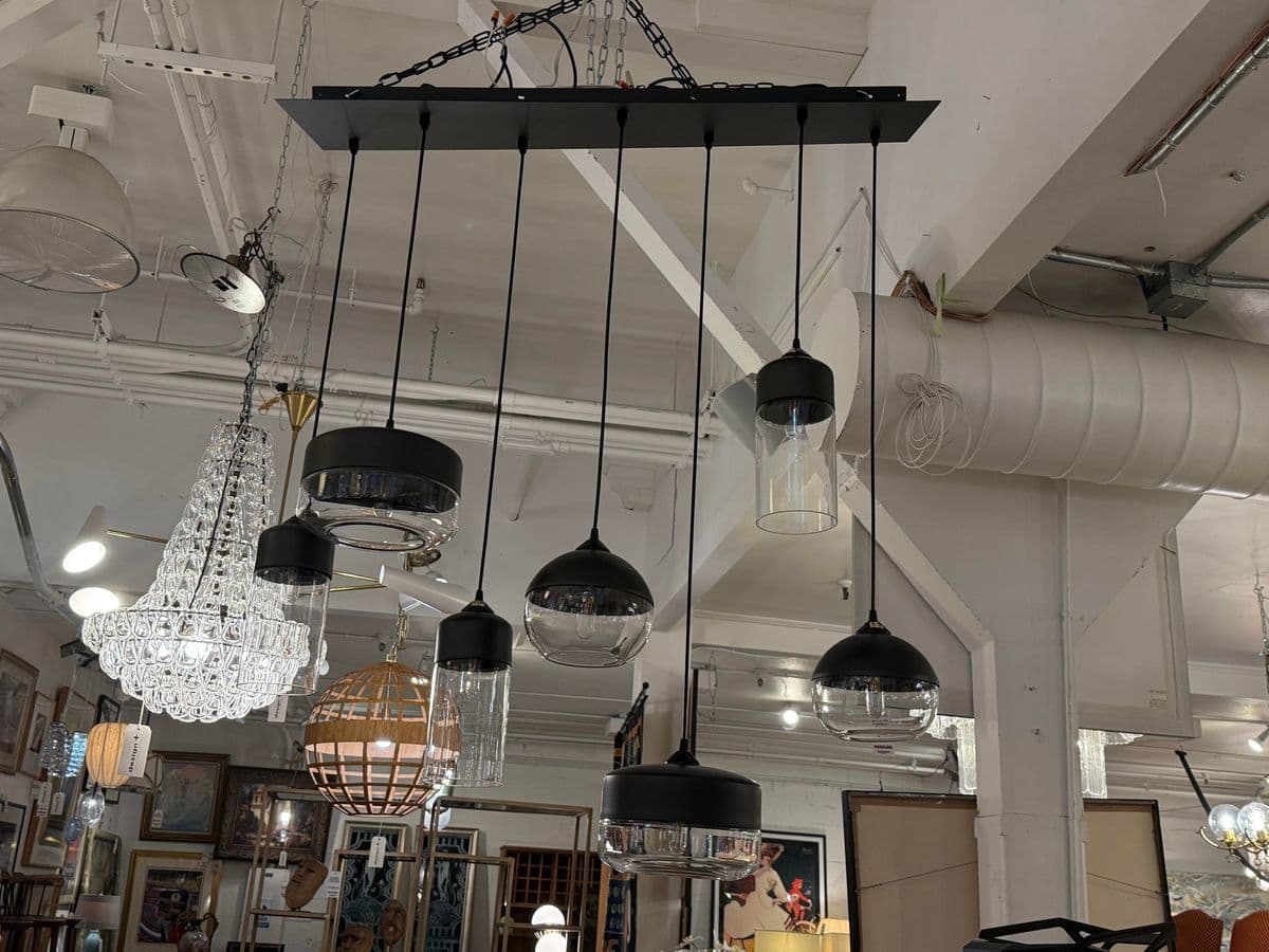 Hennepin Made Parallel Collection Pendant Chandelier, Custom - Thumbnail 5