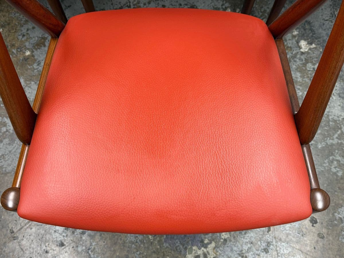 Mid 20th Century Kai Kristiansen for Mobler Dining Chairs, Set of Eight - Thumbnail 8