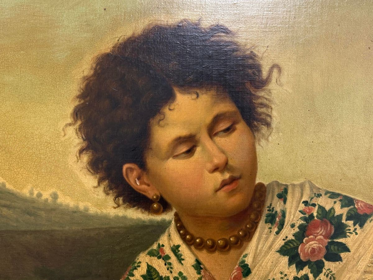 Circa 1875 Filippo Indoni “On the Road to the Market" - Thumbnail 5