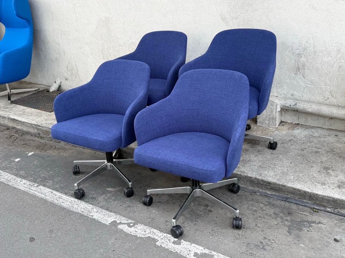 Steelcase for West Elm Sterling Conference Office Chairs, Set of Eight - Thumbnail 6