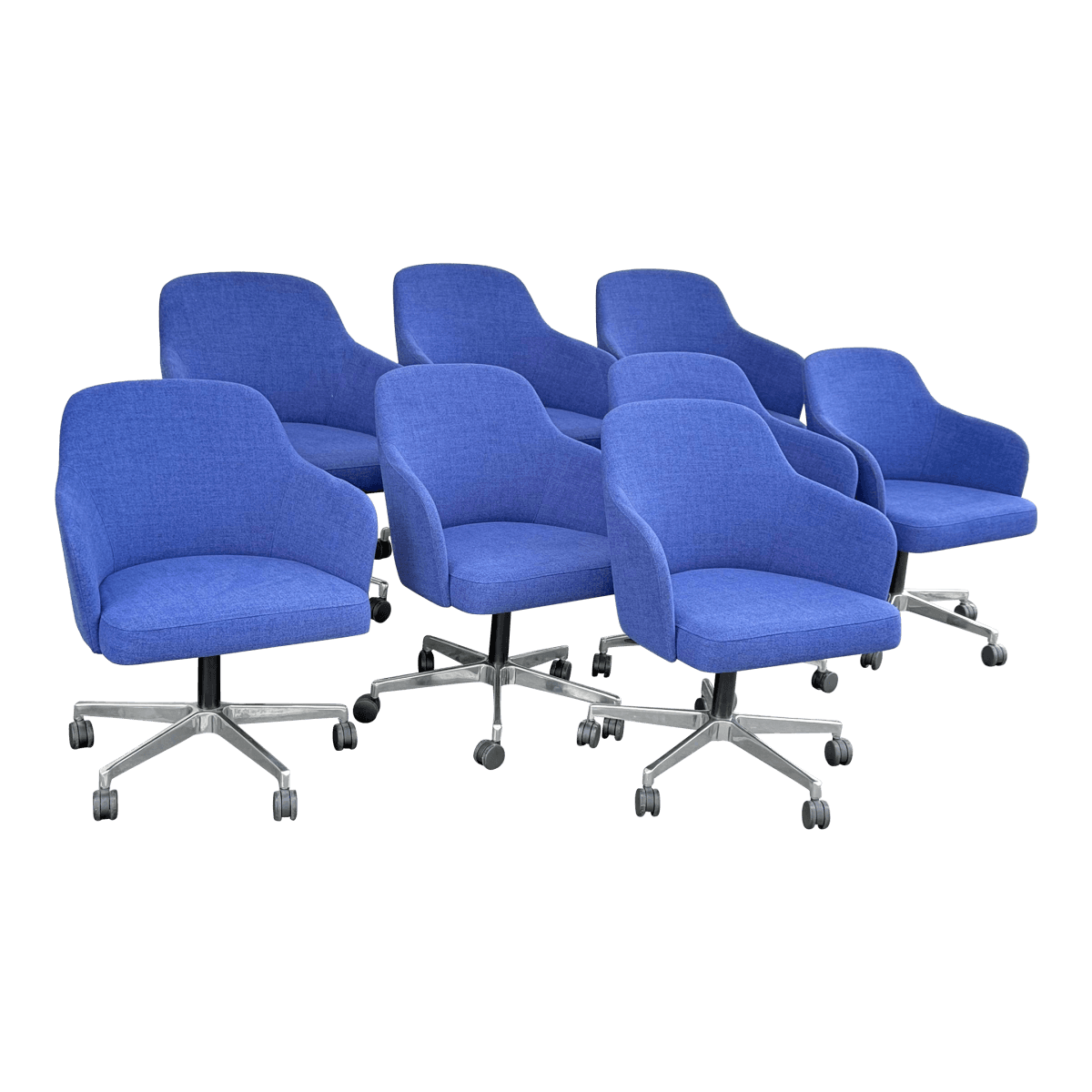 Steelcase for West Elm Sterling Conference Office Chairs, Set of Eight - Thumbnail 2
