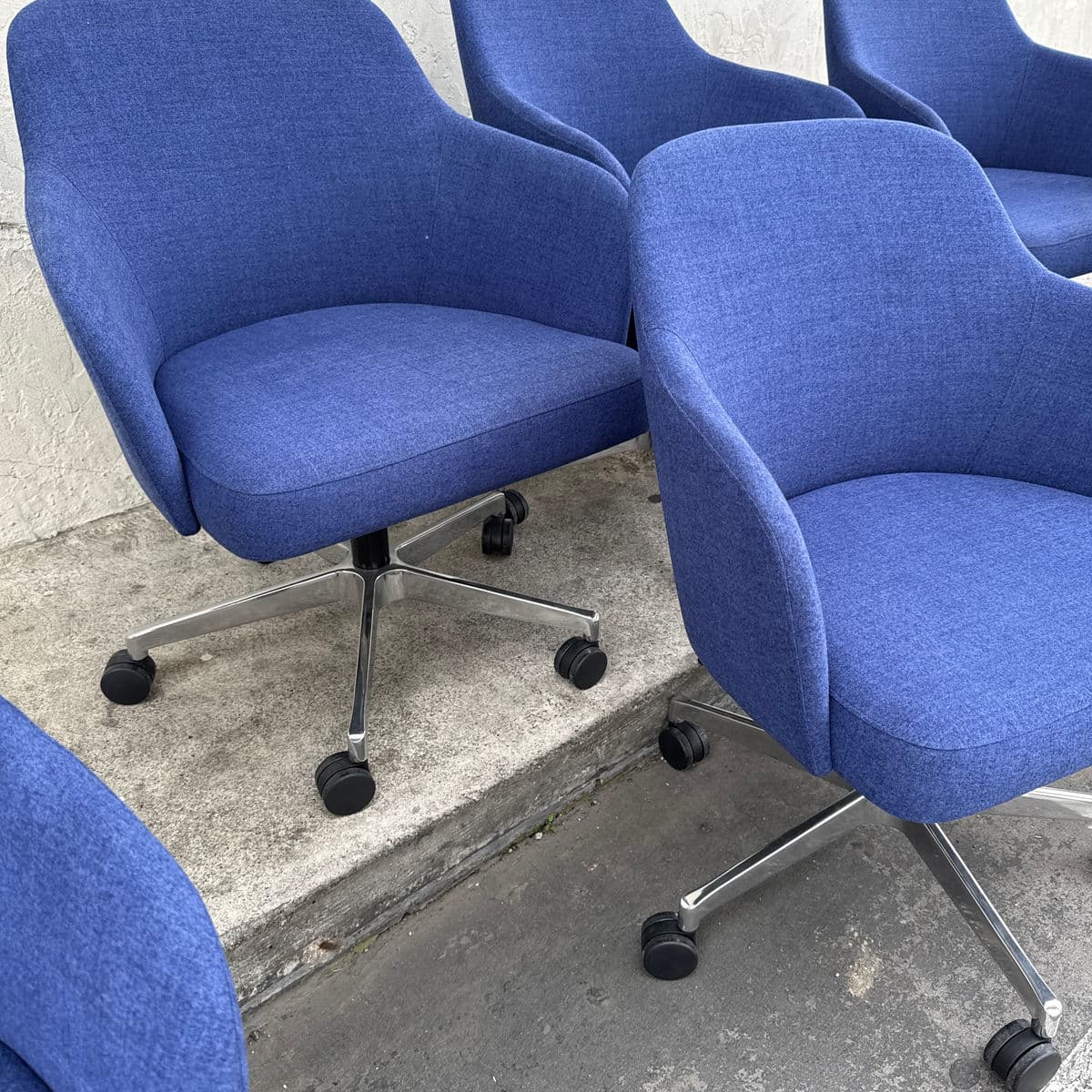 Steelcase for West Elm Sterling Conference Office Chairs, Pair - Thumbnail 8